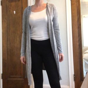 Gilligan & O’Malley hooded long sweatshirt, XS/S